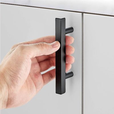 s Custom Stainless Steel Cabinet Handles and Customizable with Oxidation Feature