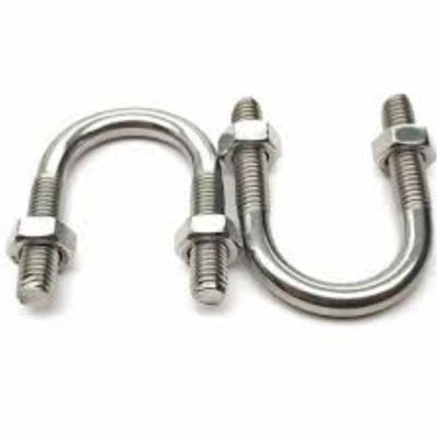 Custom U Shaped Bolts in Stainless Steel and Carbon Steel for Laser Cutting Machinery