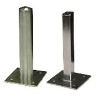 ISO9001 2008 Certified Steel and Stainless Steel Floor Mount Base Plate at Low Prices