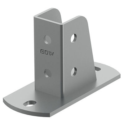 Customized Metal Connector Post Base Bracket with Lead Time of 15-25 Working Days
