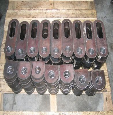 Custom Made High Tolerance Carbon Steel Stamping Exhaust Bracket for Motorcycle Parts