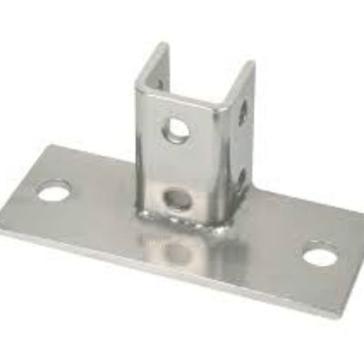 Customized Steel and Stainless Steel Floor Mount Base Plate for Automated Press Line