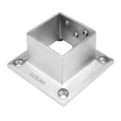 Customized Steel and Stainless Steel Floor Mount Base Plate for Automated Press Line
