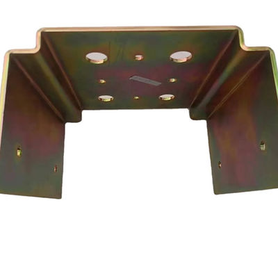 Polishing Process Color Plated Metal Sheet Metal Stamping Parts for White Finish