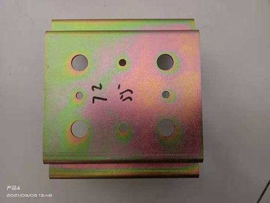 Polishing Process Color Plated Metal Sheet Metal Stamping Parts for White Finish