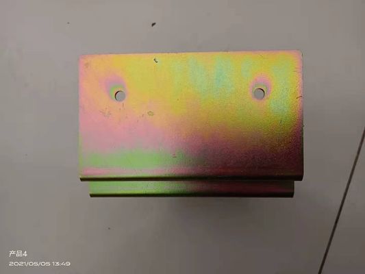 Polishing Process Color Plated Metal Sheet Metal Stamping Parts for White Finish