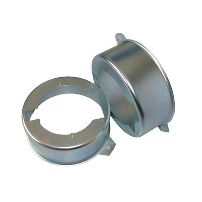 Custom Made Steel and Stainless Steel Deep Drawn Stamping Parts with Electro-Planting