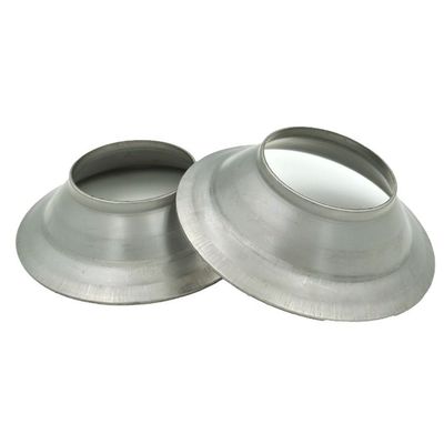 Custom Made Steel and Stainless Steel Deep Drawn Stamping Parts with Electro-Planting