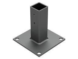 ISO9001 2008 Certified Floor Mount Base Plate for Customized Needs and Requirements