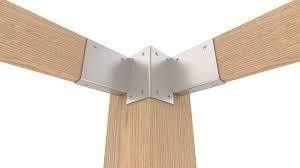 Customized Top Selling Electronic Stainless Steel Wooden Legs Brackets for Electronic