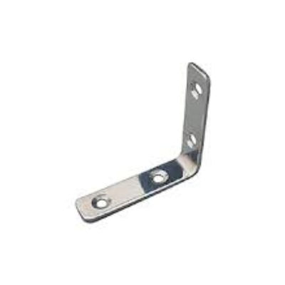 Customized Steel and Stainless Steel Angle Brackets with Stamping Operation Bending