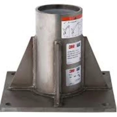 Electro-Planting Steel and Stainless Steel Floor Mount Base Plate for Customized Needs