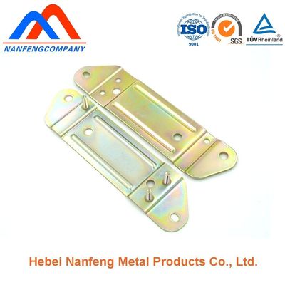 Professional Custom Metal Stamping Parts for Auto Parts Power Coated Steel Nature Color