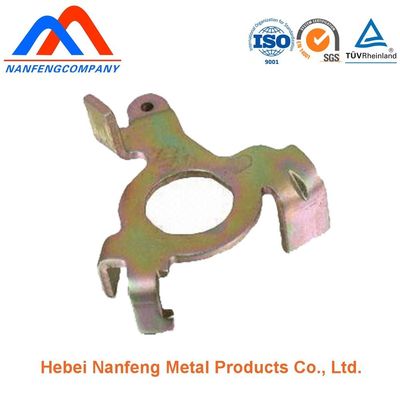 Professional Custom Metal Stamping Parts for Auto Parts Power Coated Steel Nature Color