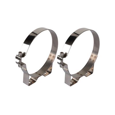 High Pressure Hose Metal Clamp Custom in with Coating and Thickness of 0.5mm-25mm