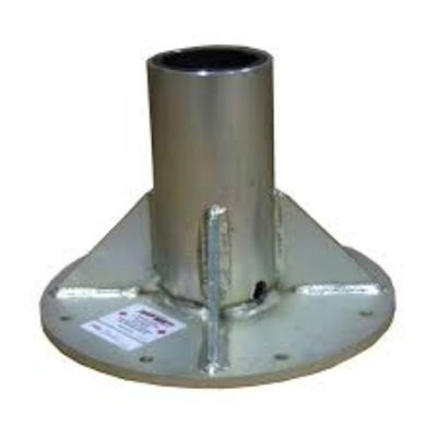 Customized Steel and Stainless Steel Floor Mount Base Plate for Customer Requirements