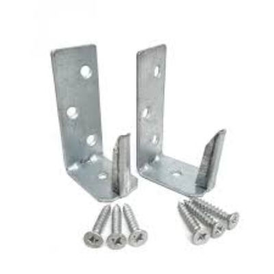 Black Oxide Coating Steel Wooden Connector Customized Stamping Parts for Low Prices
