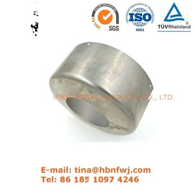 Steel Deep Drawn Stamping Parts Customized for Second Operation and Electro-Planting
