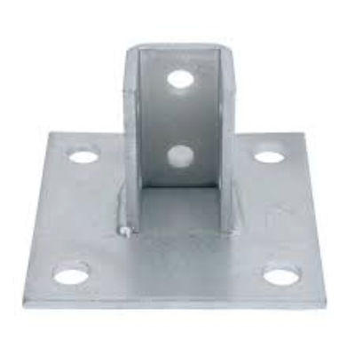 Custom Made Stainless Steel Fabrication Floor Mount Base Plate with Reasonable Prices