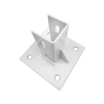Custom Made Stainless Steel Fabrication Floor Mount Base Plate in Affordable Prices
