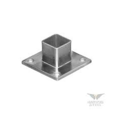 Progressive Stamping Floor Mount Base Plate Customized with Steel and Stainless Steel