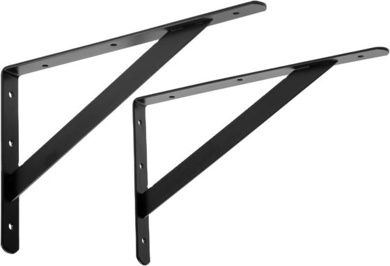 Customized Stainless Steel Triangular Bracket Bookshelf Fixed Frame with Consumption