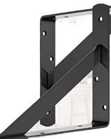 Customized Stainless Steel Triangular Bracket Bookshelf Fixed Frame with Consumption