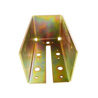 Aluminum Stamping Bending Holed Painted Metal Parts for Environmental Protection