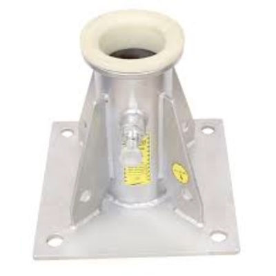 Electro-Planting Steel and Stainless Steel Floor Mount Base Plate with Second Operation
