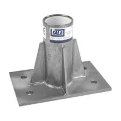Electro-Planting Steel and Stainless Steel Floor Mount Base Plate with Second Operation