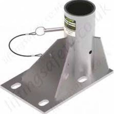 Affordable and Durable Floor Mount Base Plate with Second Operation Electro-Planting