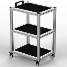 Storage Made Easy Aluminium Bolt-less Racks for Electrical and Communication Industry