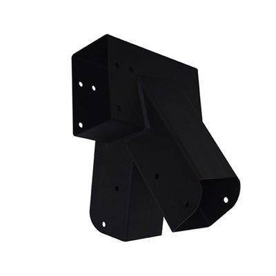 Custom swing bracket three way four way metal cassette in Steel nature color customized