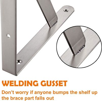 Stainless Steel Triangle Bracket for Fastening Metal Structures Customized and Sample