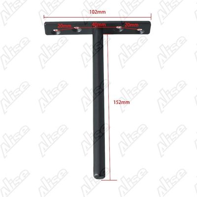 Coated Carbon Steel Metal Bracket for Customized and Polishing Table Fixing