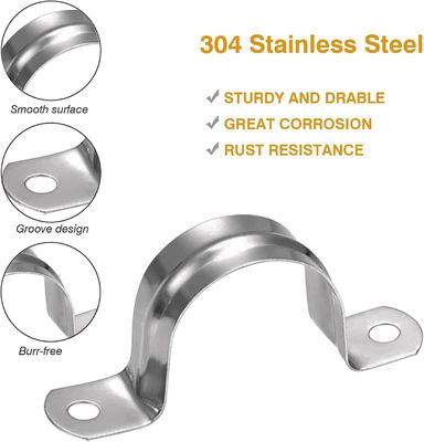 Custom Stainless Steel Metal Buckle Water Pipe Buckle Power Coated and Long-lasting
