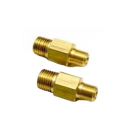 Customized Yellow Button Parts with Oxidation Process Nanfeng's Laser Cutting Service