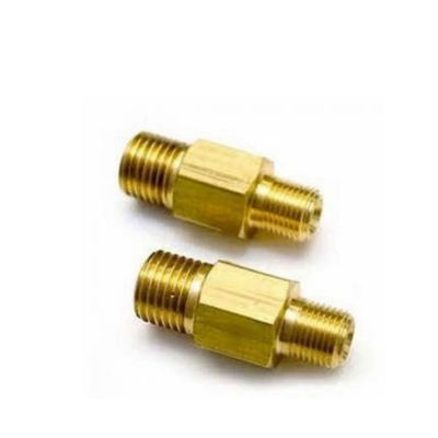 Customized Yellow Button Parts with Oxidation Process Nanfeng's Laser Cutting Service