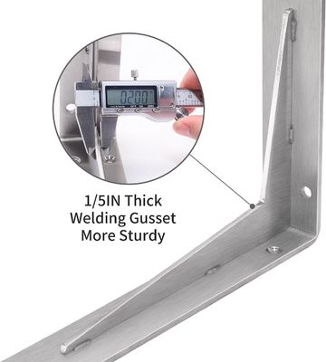 Customize Various Sizes of L-shaped Stainless Steel Bracket with Other Structure