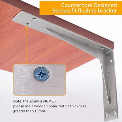 Customize Various Sizes of L-shaped Stainless Steel Bracket with Other Structure