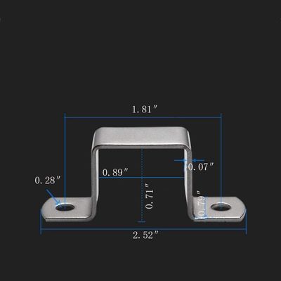 Customized Metal Bracket Cable Clamp Hardware Accessories with and Customized Design